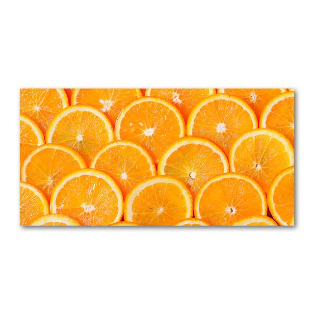 Orange Slices - Wrapped Canvas Art Prints Latitude Run on Productcaster.