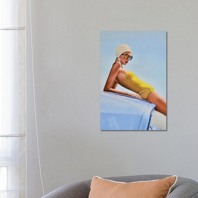 Moments Before a Swim by Johnny Popkess - Wrapped Canvas Graphic Art Print iCanvas Size: 66.04cm H x 45.72cm W x 1.91cm D on Productcaster.