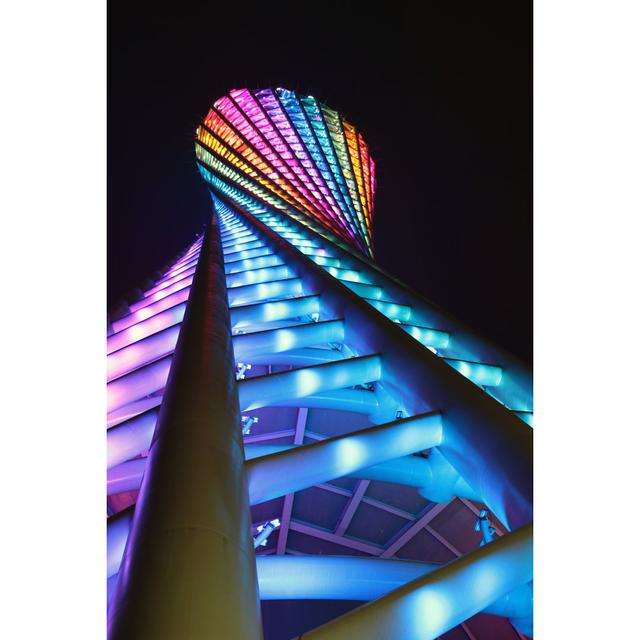 Bouziane Canton Tower In Guangzhou by Aquatarkus - Wrapped Canvas Photograph Latitude Run Size: 46cm H x 30cm W x 3.8cm D on Productcaster.