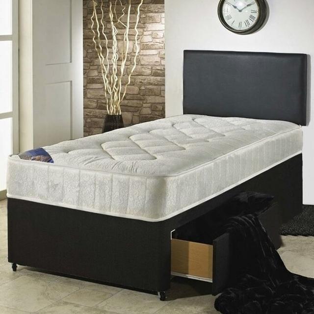 Hadriana Divan Bed 17 Stories Size: King (5'), Base Type: 1 Drawer on Productcaster.