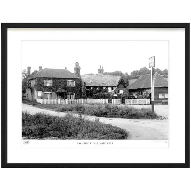 'Ewhurst, Village 1925' by Francis Frith - Picture Frame Photograph Print on Paper The Francis Frith Collection Size: 60cm H x 80cm W x 2.3cm D on Productcaster.