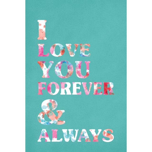 Love You Always 3 Maturi Size: 46cm H x 30cm W x 3.8cm D on Productcaster.