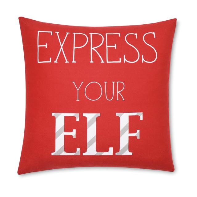 Express Your Elf Cushion Catherine Lansfield on Productcaster.