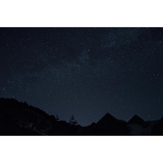 Deveau Stary Night Village View - Wrapped Canvas Photograph Alpen Home Size: 20cm H x 30cm W x 3.8cm D on Productcaster.