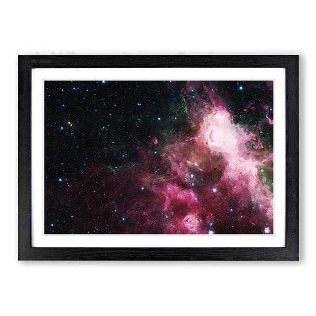 Out of Space Vol.43 in Abstract - Picture Frame Graphic Art Print East Urban Home Size: 27cm H x 36cm W x 2cm D, Frame Option: Black Framed on Productcaster.