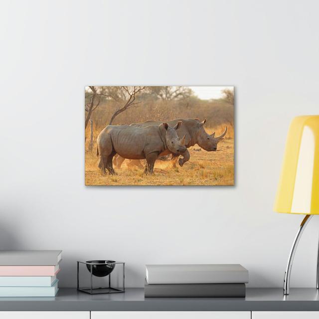 No Frame Print on Canvas Gracie Oaks Size: 30.48cm H x 45.72cm W on Productcaster.