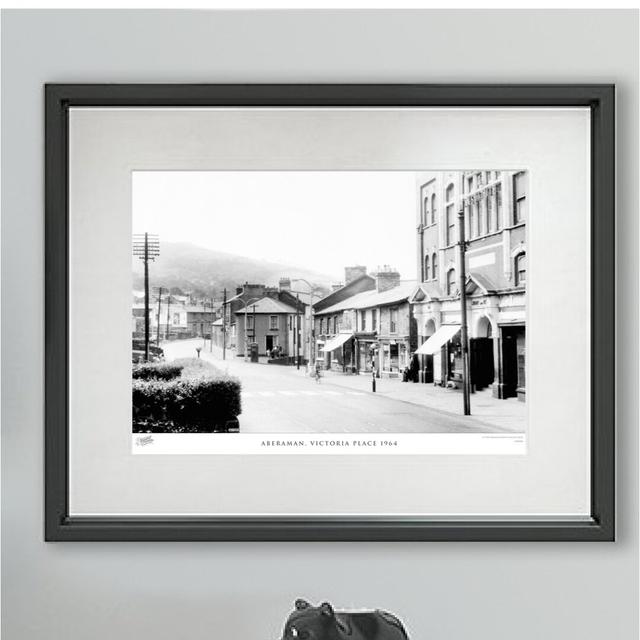 Aberaman, Victoria Place 1964 by Francis Frith - Single Picture Frame Print The Francis Frith Collection Size: 40cm H x 50cm W x 2.3cm D on Productcaster.