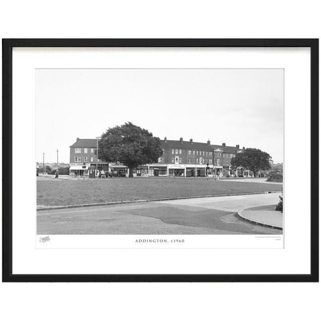 'Addington, C1960' by Francis Frith - Picture Frame Photograph Print on Paper The Francis Frith Collection Size: 60cm H x 80cm W x 2.3cm D on Productcaster.