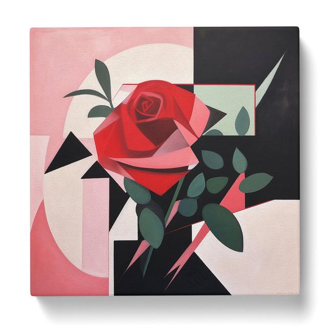 Rose Suprematism No.3 17 Stories Size: 35cm H x 35cm W x 3cm D on Productcaster.