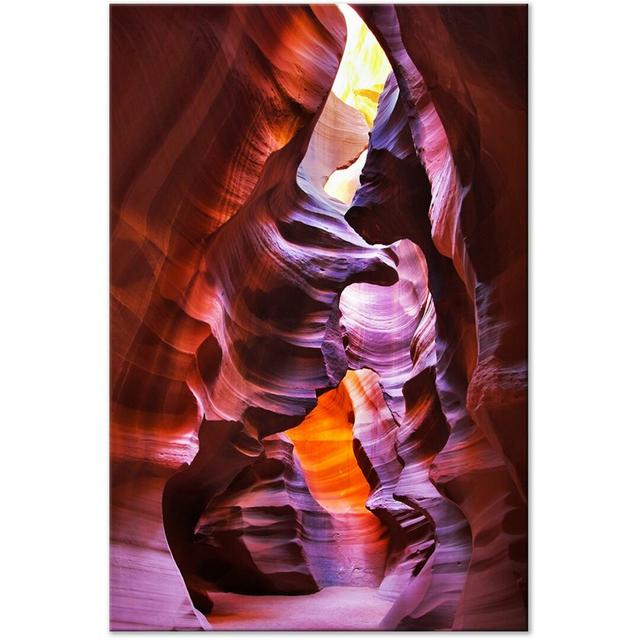 Leinwandbild Antelope Canyon ModernMoments Größe: 90 cm H x 60 cm B x 1,3 cm T on Productcaster.