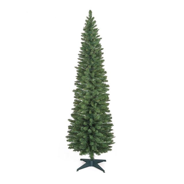 150Cm H Slender Green Pine Christmas Tree The Seasonal Aisle on Productcaster.