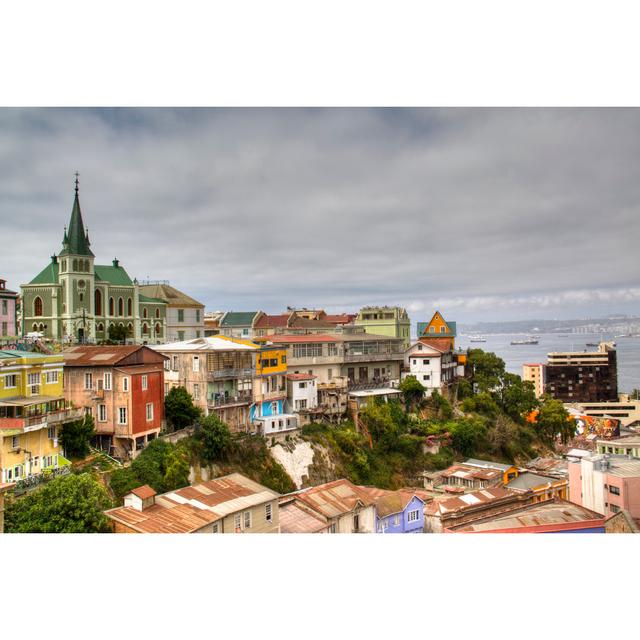 View over Valparaiso by Mareandmare - Wrapped Canvas Photograph 17 Stories Size: 61cm H x 91cm W on Productcaster.