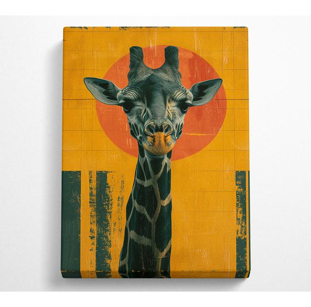 The Modern Art Giraffe - Print World Menagerie Size: 106.6cm H x 66cm W x 10cm D on Productcaster.