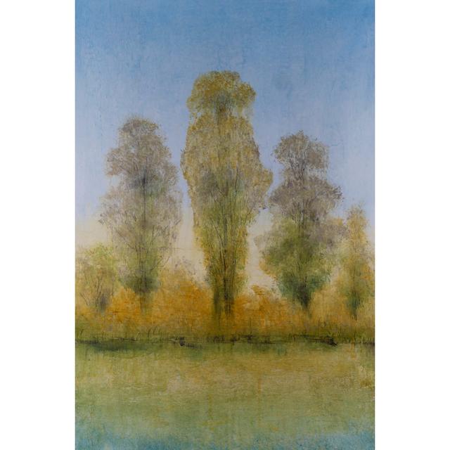 Gilded Trees I - Unframed Painting Rosalind Wheeler Size: 122cm H x 81cm W x 3.8cm D on Productcaster.