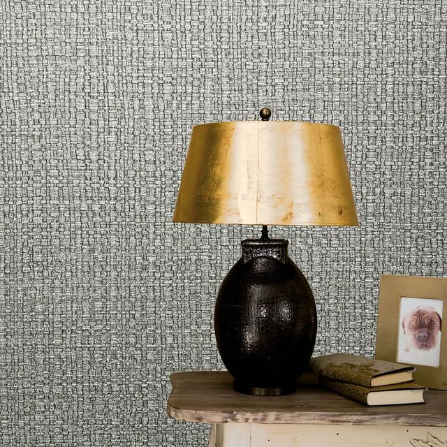 Delahoz 10.05m x 53cm Textured Matte Wallpaper Roll Ebern Designs Colour: Beige on Productcaster.