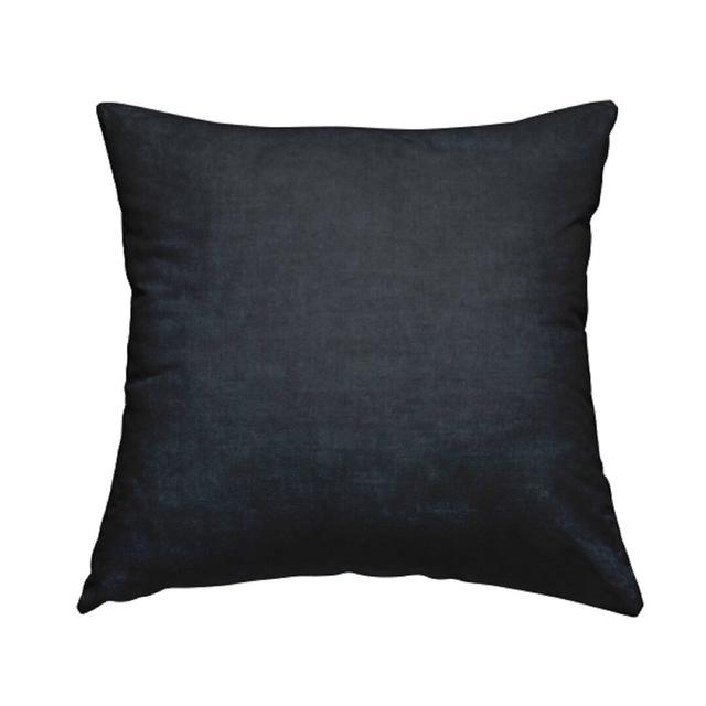 Desteny Cushion with Filling Ebern Designs Size: 55cm H x 55cm W x 5cm D, Colour: Navy Blue on Productcaster.