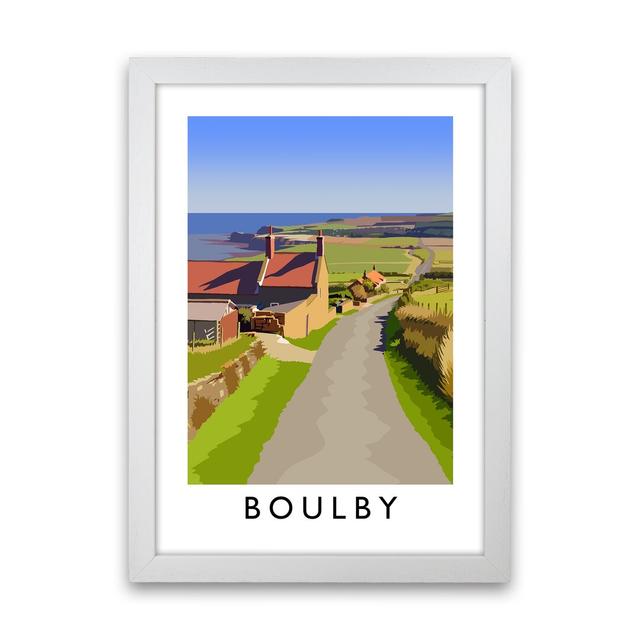 Boulby 2 Portrait by Richard O'Neill - Print Corrigan Studio Format: White Framed, Size: 46cm H x 34cm W x 3cm D on Productcaster.