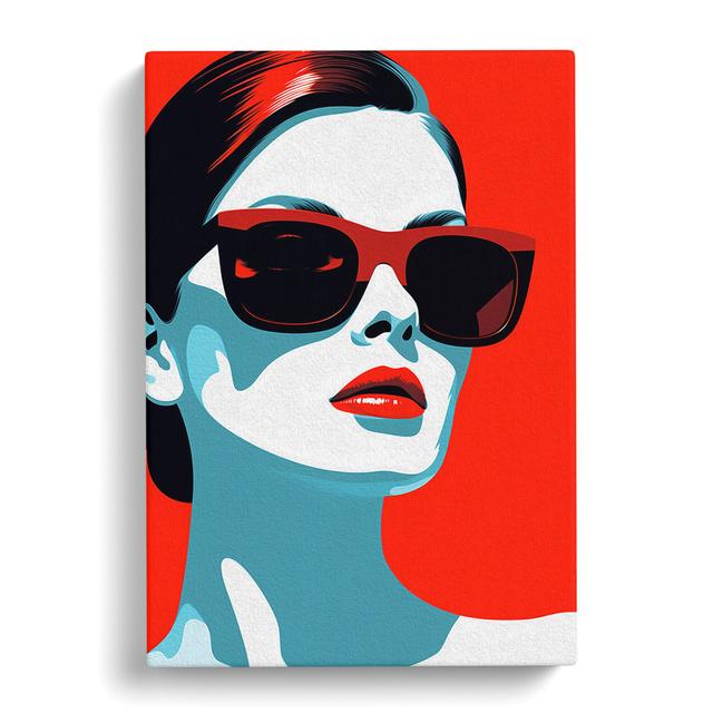 Minimalist Pop - Art Prints Marlow Home Co. Size: 76cm H x 50cm W x 3cm D on Productcaster.