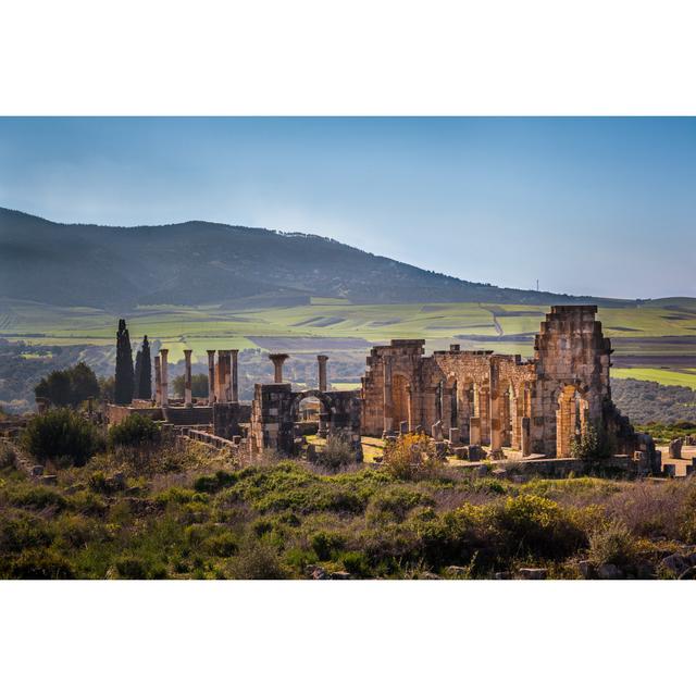 The Basilica Of Volubilis by Mdmworks - Wrapped Canvas Print Latitude Run Size: 51cm H x 76cm W on Productcaster.