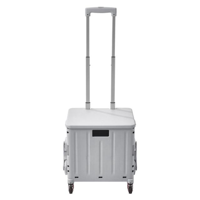 Caithlin 97 H x 38 W Cart Dakota Fields Colour: Grey on Productcaster.