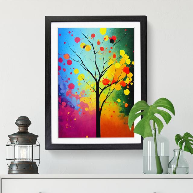 Apple Tree Colours Vol.3 ClassicLiving Format: Black Framed, Size: 46cm H x 34cm W x 2cm D on Productcaster.