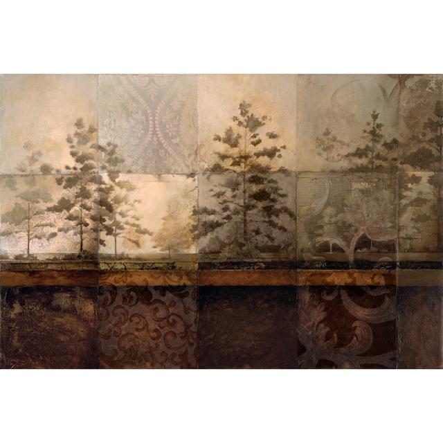 Pine Trail - Wrapped Canvas Print Astoria Grand Size: 81cm H x 122cm W x 3.8cm D on Productcaster.