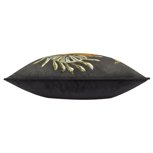 Ringsted Abstract Square Throw Cushion Cover Rosdorf Park Colour: Black/Green Abstract on Productcaster.