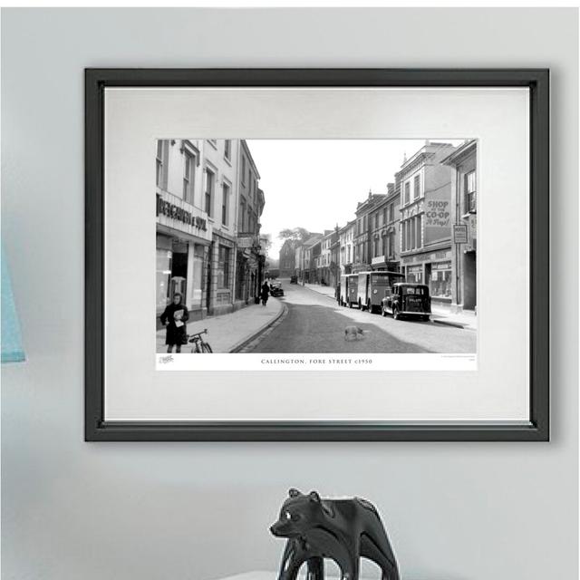 Callington, Fore Street C1950 - Single Picture Frame Print on Wood The Francis Frith Collection Size: 45cm H x 60cm W x 2.3cm D on Productcaster.