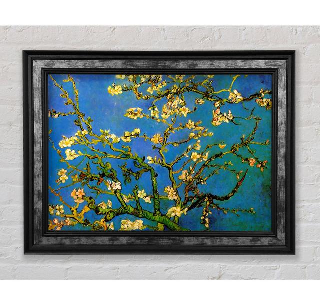 Van Gogh Blossoming Almond Tree - Single Picture Frame Art Prints Bright Star Size: 29.7cm H x 42cm W x 8cm D on Productcaster.