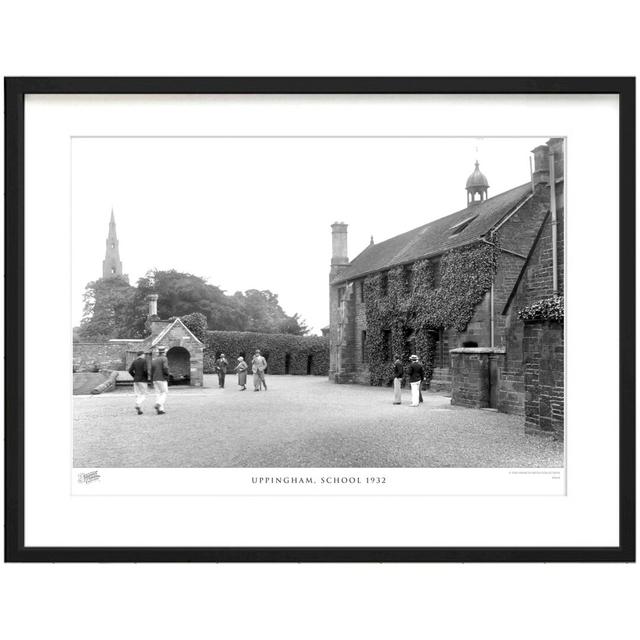 Uppingham, School 1932 - Single Picture Frame Print The Francis Frith Collection Size: 43.5cm H x 53.4cm W x 2.3cm D on Productcaster.