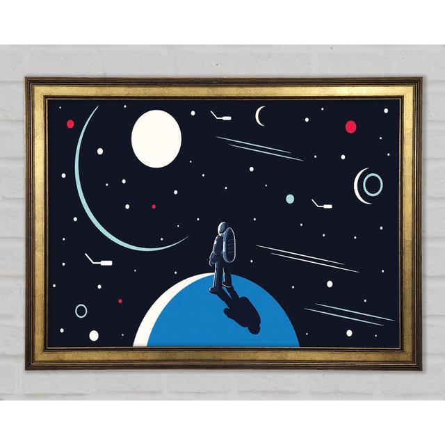 Looking Out Into The Universe - Single Picture Frame Art Prints Rosalind Wheeler Size: 59.1cm H x 84.1cm W 1.5cm D on Productcaster.