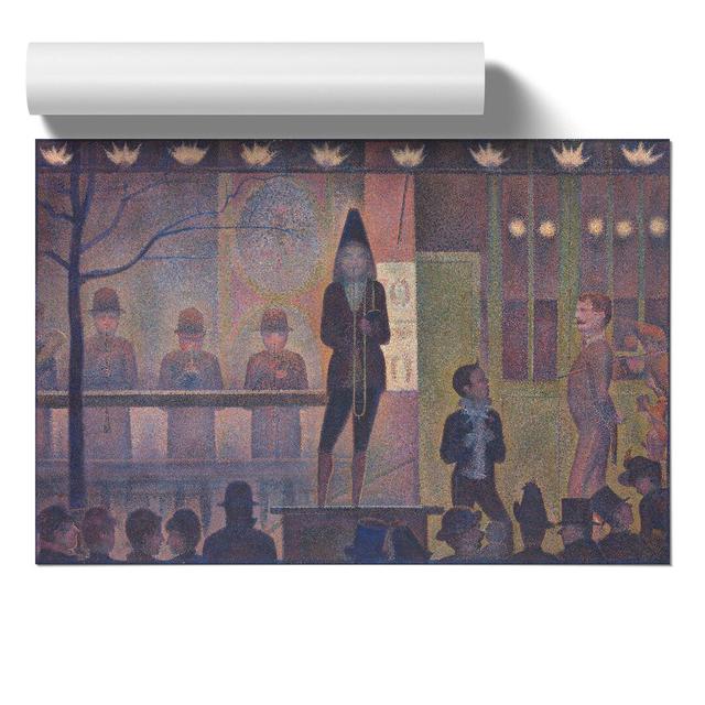 Circus Sideshow by Georges Seurat - No Frame Painting East Urban Home Size: 21cm H x 30cm W x 0.1cm D on Productcaster.