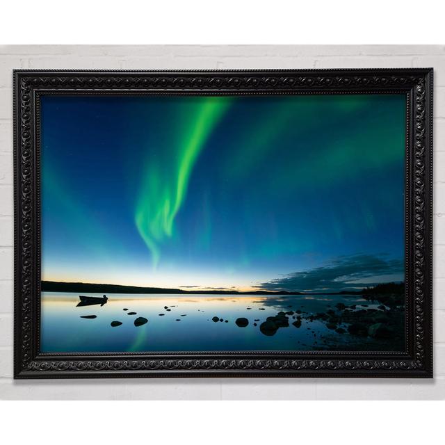 Northern Light Reflections - Single Picture Frame Art Prints Bright Star Size: 29.7cm H x 42cm W on Productcaster.