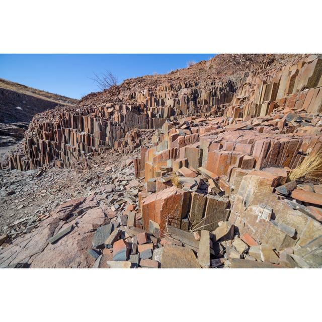 Dennard Organ Pipes In Damaraland - Wrapped Canvas Photograph Alpen Home Size: 81cm H x 122cm W x 3.8cm D on Productcaster.