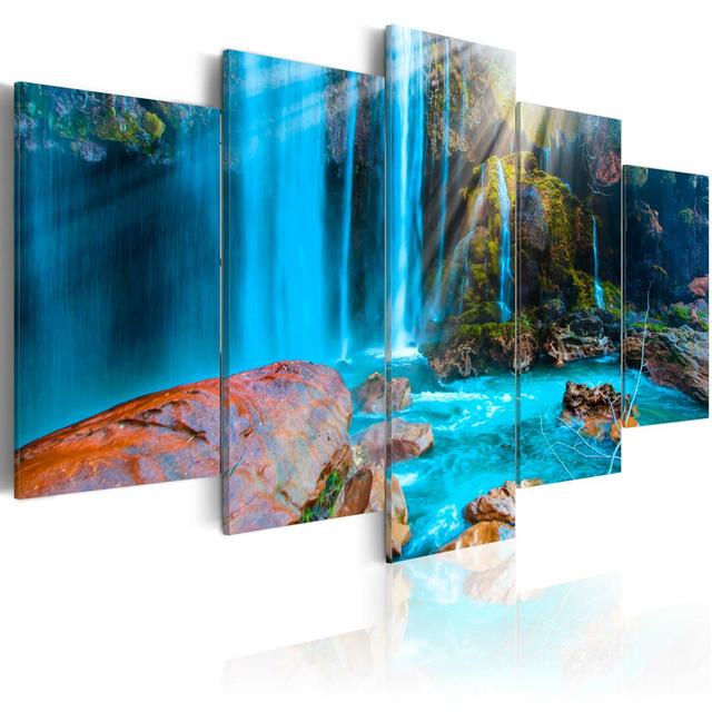 Treasures Of Nature - 5 Piece Wrapped Canvas Print East Urban Home Size: 50 cm H x 100 cm W on Productcaster.