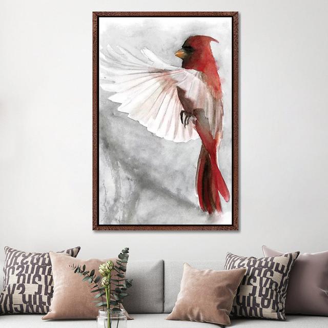 Cardinals II by Stellar Design Studio - Gallery-Wrapped Canvas Giclée on Canvas The Seasonal Aisle Size: 152.4cm H x 101.6cm W x 3.81cm D, Format: Cla on Productcaster.