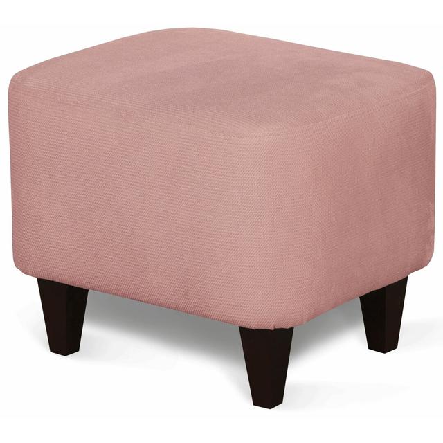 Fußhocker Bemidji Ebern Designs Polsterfarbe: Rosa on Productcaster.