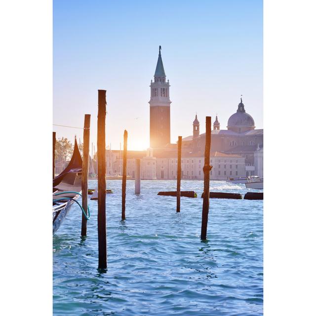 Venice Pier by Zorazhuang - Wrapped Canvas Art Prints Breakwater Bay Size: 122cm H x 81cm W on Productcaster.