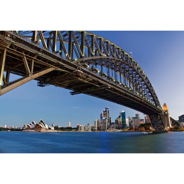 Scenic View of the Harbour Bridge by Radimspitzer - Wrapped Canvas Photograph 17 Stories Size: 51cm H x 76cm W on Productcaster.