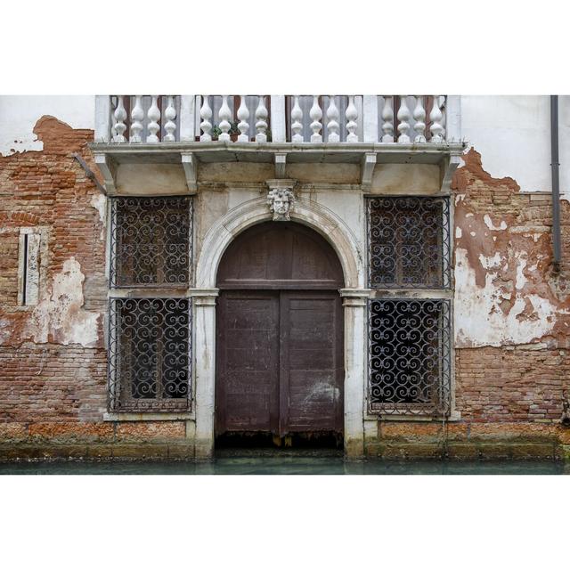 Windows And Doors Of Venice X by Laura DeNardo - Wrapped Canvas Print Williston Forge Size: 30cm H x 46cm W on Productcaster.