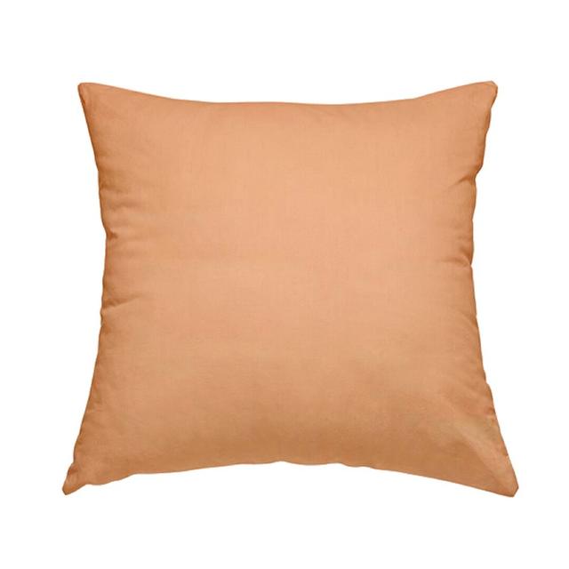 Kobbe Scatter Cushion with Filling Fairmont Park Size: 43cm H x 43cm W x 5cm D, Colour: Peach Orange on Productcaster.