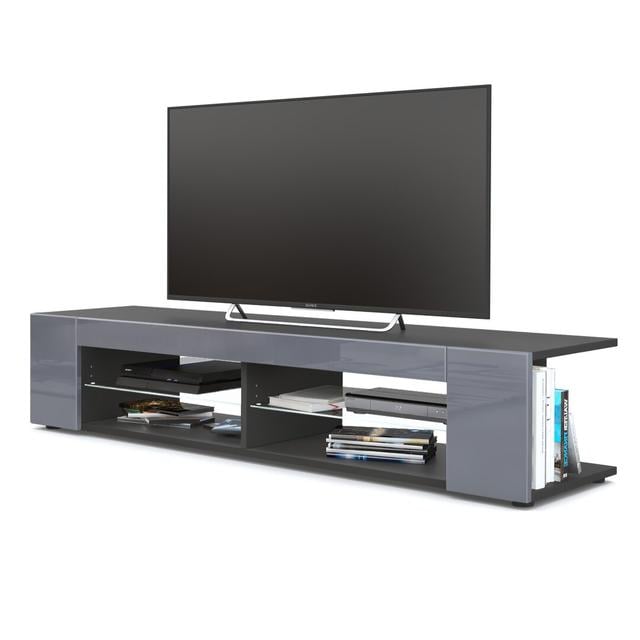 Killion TV Stand for TVs up to 60" Metro Lane Colour: Black (matt)/Grey (glossy) on Productcaster.