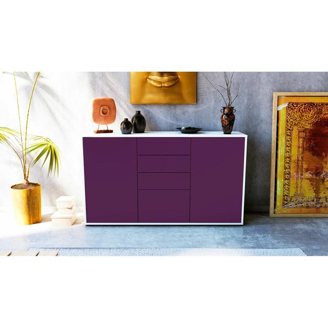 Speers Sideboard Brayden Studio Colour: White/Purple on Productcaster.