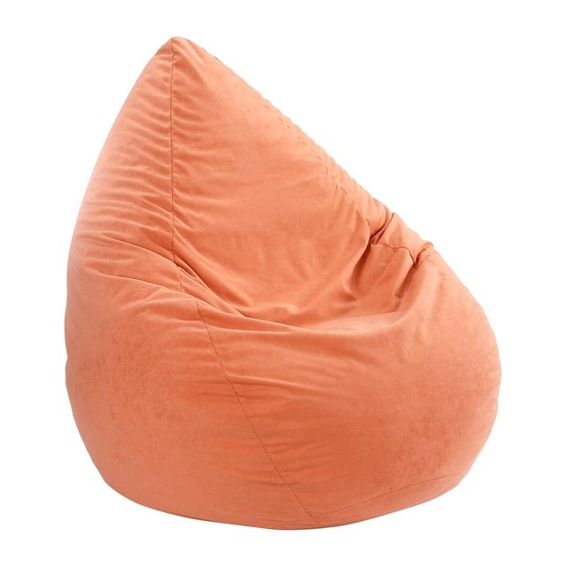 Bean Bag Chair Ebern Designs Size: 90cm H, Upholstery Colour: Terra, Upholstered: 100% polyester on Productcaster.