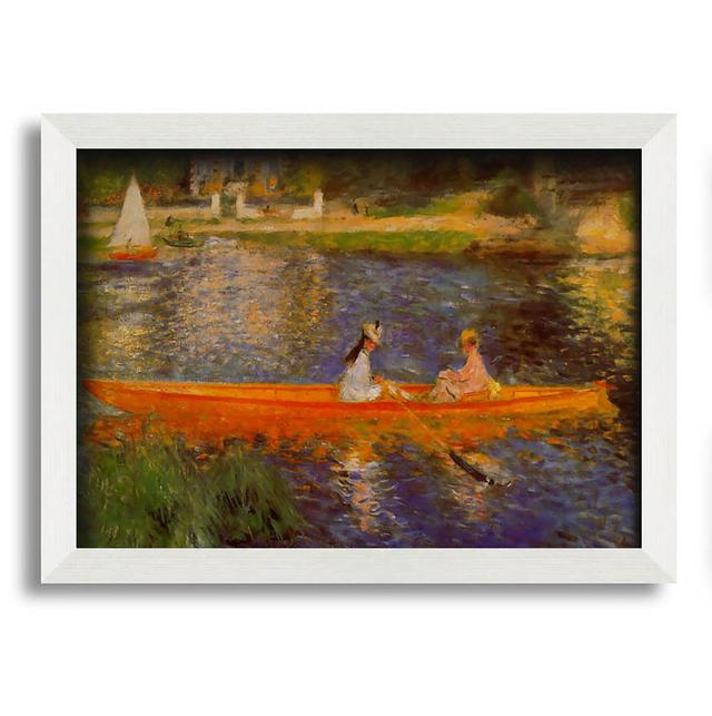 The Seine by Pierre-Auguste Renoir - Single Picture Frame Art Prints Longshore Tides Size: 59.7cm H x 84.1cm W on Productcaster.