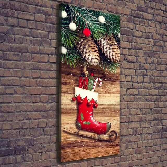 Christmas Decorations - Wrapped Canvas Art Prints The Seasonal Aisle on Productcaster.