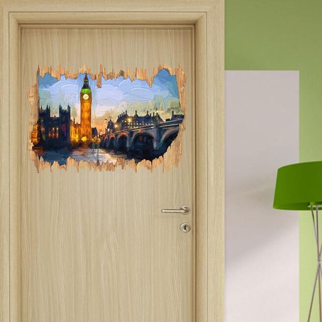 Wandtattoo Big Ben bei Nacht East Urban Home on Productcaster.