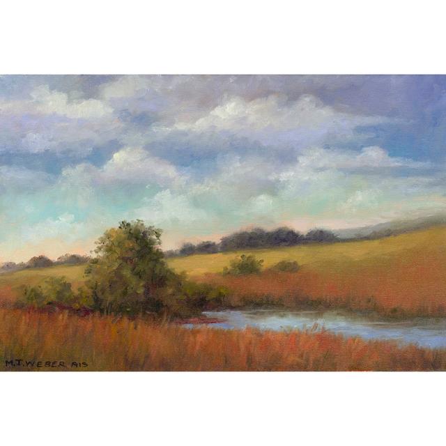 September Fields - Wrapped Canvas Art Prints Brambly Cottage Size: 81cm H x 122cm W on Productcaster.