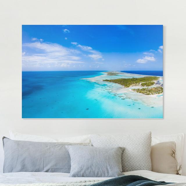 Paradise on Earth by Jan Becke - Wrapped Canvas Photograph Highland Dunes Size: 40cm H x 60cm W on Productcaster.