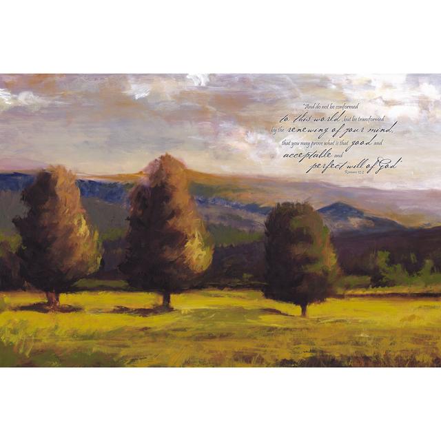 Trees Do Not Conform - Wrapped Canvas Painting Alpen Home Size: 61cm H x 91cm W x 3.8cm D on Productcaster.